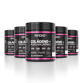 Kit Colágeno Verisol® com Ácido Hialurônico Haplex® Plus Compre 3 leve 5