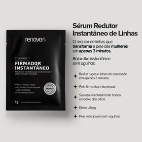 Kit Protocolo de Rejuvenescimento +2 Sachês Sérum Firmador Instantâneo